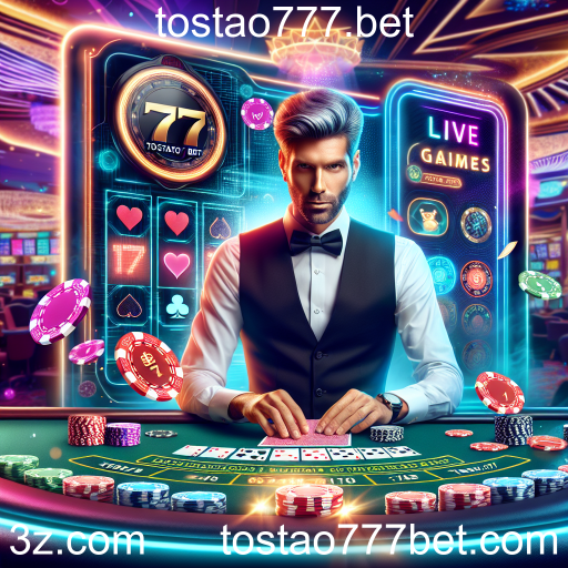 Experiência Imersiva em Jogos Ao Vivo no Tostao777.bet
